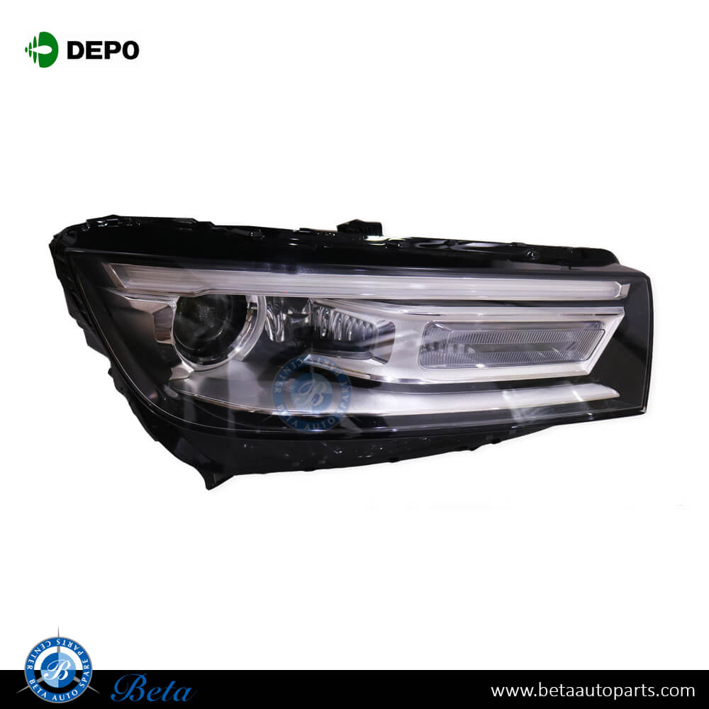 Right Side Headlamp Xenon for Audi Q5 2018 -Up models, Part Number 80A941044 Right Side Headlamp Xenon for Audi Q5 2018 -Up models, Part Number 80A941044